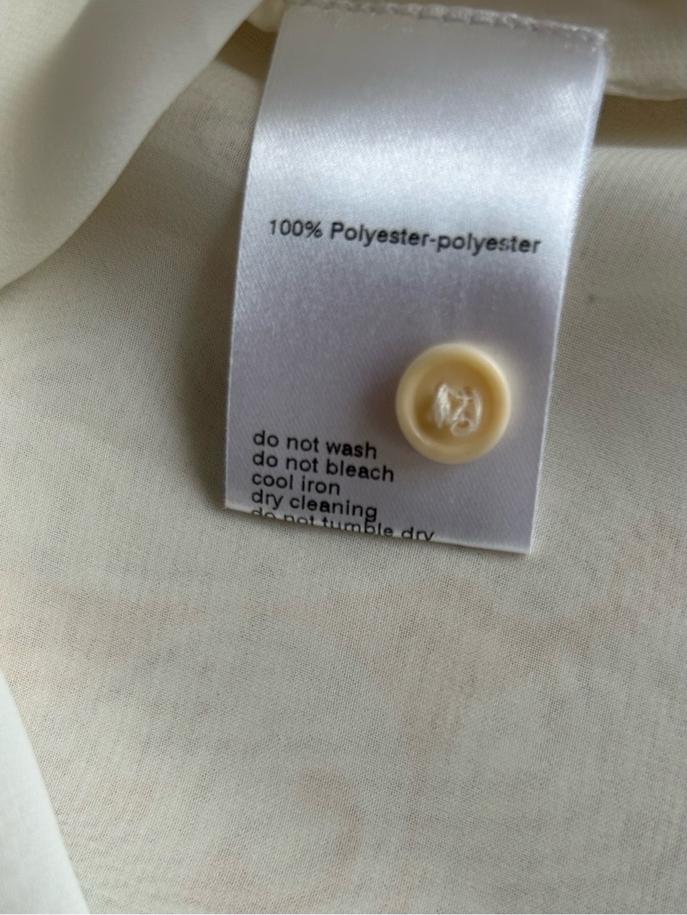 Akris Cream Floral Appliqué Sleeveless Camisole - Picture 3 of 5